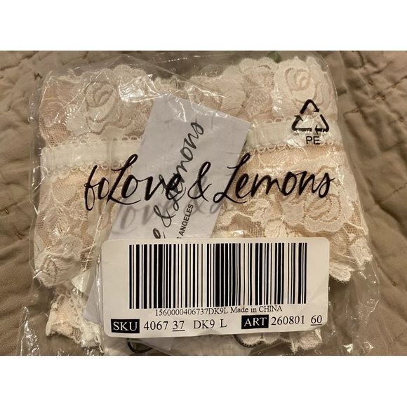 NWT For Love & Lemons Sweetheart Lingerie - Picture 8 of 15